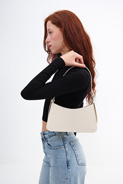 Addax Τσάντα χειρός και ώμου με φερμουάρ Ç6008