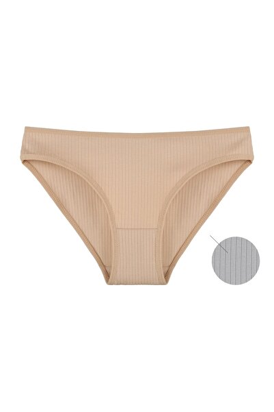 Donella Pachet de 5 material reiat Chiloți din bumbac material elastic pentru femei 2123PD2