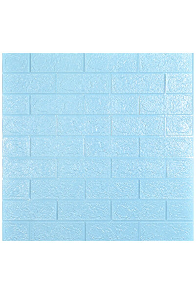 SDEPOT Set de 30 plăci de tapet S DEPOT®, grosime 3 mm, dimensiuni 70x77 cm, imitație cărămidă, albastru