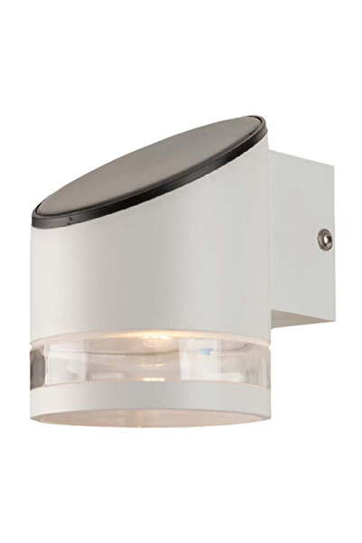 KlaussTech Λευκή Ηλιακή Λάμπα LED 1W IP54 3000K - Κομψός Σχεδιασμός