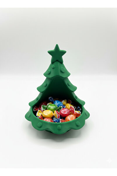 XOA Collection Yıldızlı Çam Ağacı — Şekerlik / Takı Kutusu / Dekor / Sunumlıuk