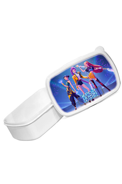 SmileFOTO Huntrix Demon Hunters White Lunch Box