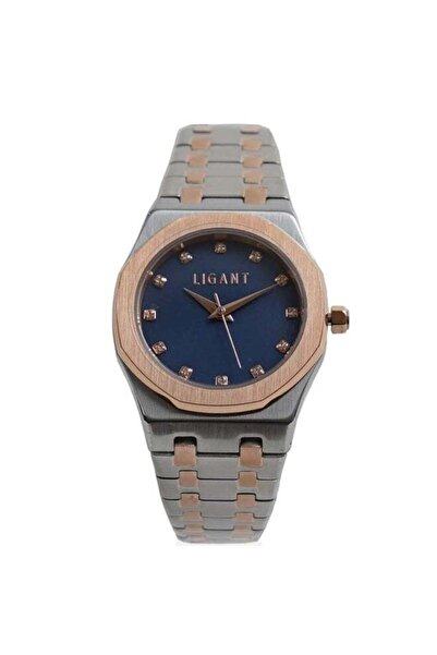 LIGANT Luxury Women’s Stainless Steel Watch in Rose Gold & Silver – Elegant a...