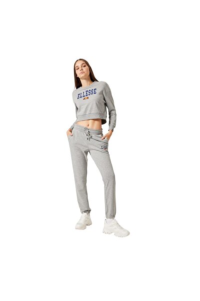 Ellesse Γυναικείο φούτερ σε ανοιχτό λευκό χρώμα F017-OF