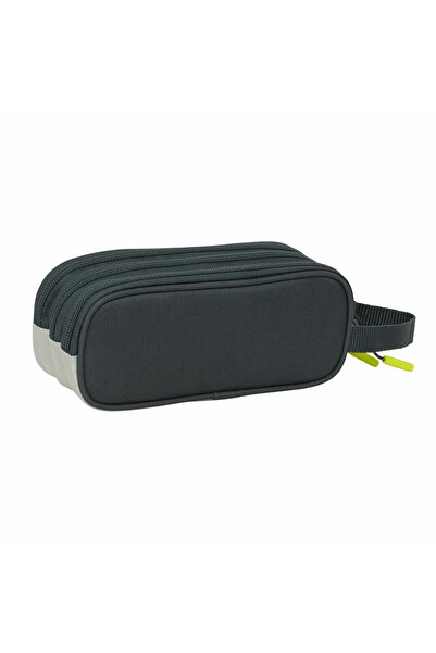 safta Real Madrid C.F. Triple Pencil Case White