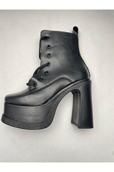 bescobel Women's Watch Platform Boots