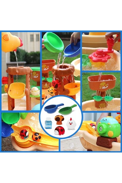 Matadi Summer Watter Bubble 2in1 water and sand play table with soap bubbles