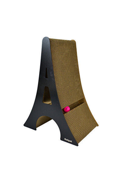 Rotipet Paris Karton Kedi Tırmalaması Siyah 64x25x44 cm