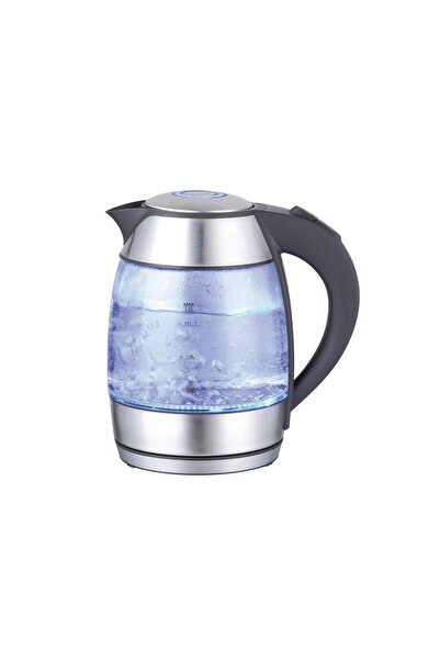 ALSAIF 1.8Liter 2200W Electric Glass Kettle, Glass E03208