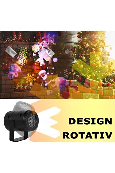 OEM Christmas LED Laser Projector – 16 Patterns, Adjustable Angle