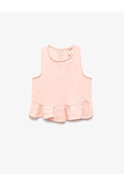 Koton Bluză fără mâneci cu decolteu cu volane