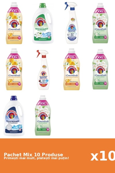 Chanteclair Set 10 Mix: 6 Bals. (Musc ., Porto.), 2 Det. (Classic, Musc .), 2...