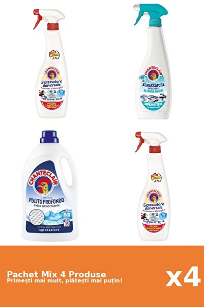 Chanteclair Set 4 Mix Chanteclair: 3 Degresant (AntiMiros, Marsilia), 1 Deter...