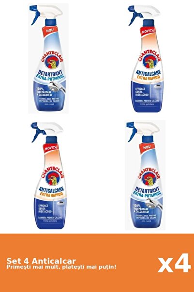 Chanteclair Set 4 Chanteclair Antilimescale: 2x Strong, 2x Fast