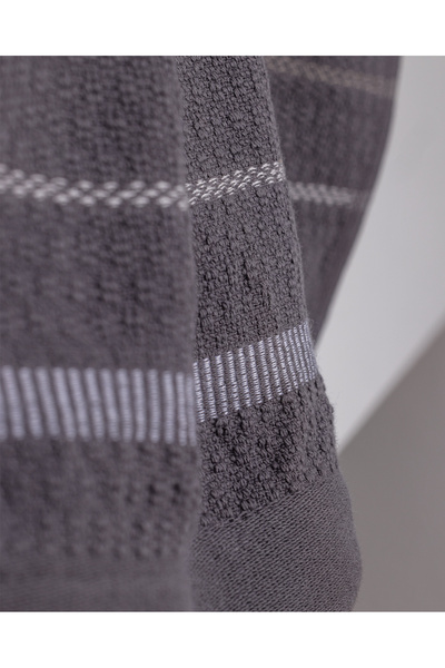 Madame Coco Martel 2-Pack 100% Cotton Hand Towels - Anthracite - 30X45 cm