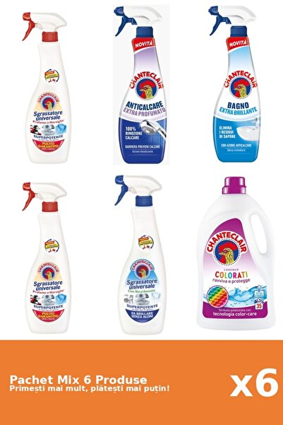 Chanteclair Set 6 Mix: 3 Degr. (Bicar., Marsi.), 2 AntiC. (Perfu., Stral.), 1...