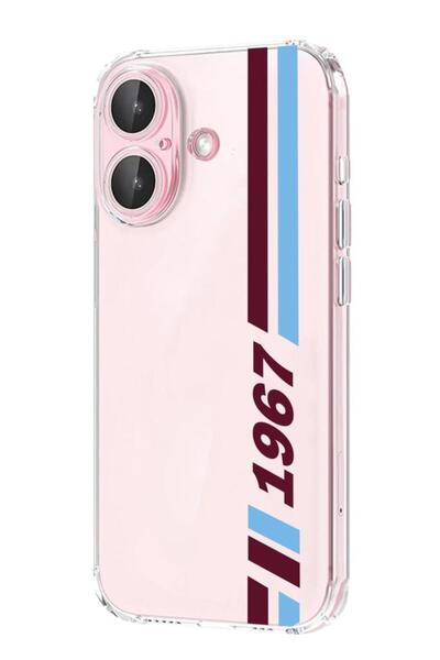3GEN CASE İphone 16 Uyumlu Desenli Şeffaf Silikon Kılıf