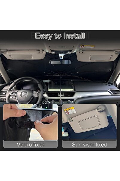 Generic OLIK Car Front Windshield Sunshade UV50+ Foldable (2023)