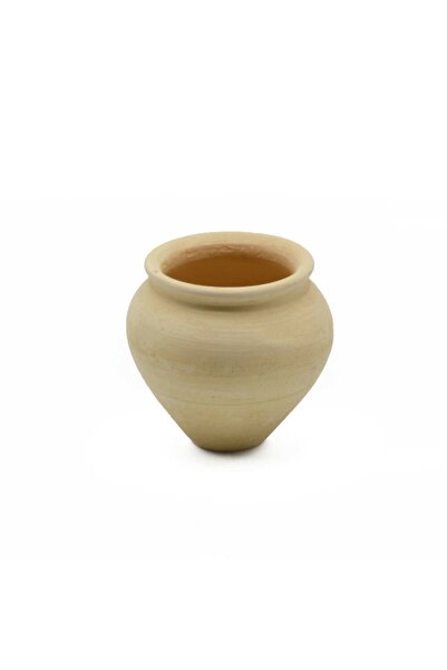 Handmade قطعة زخرفية من الفخار العتيق على شكل مزهرية صغيرة