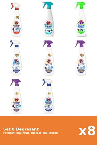 Chanteclair Set 8 Degresant: 1x Marsilia, 1x AntiMiros, 1x Lamaie, 2x Bicarbo...