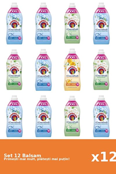 Chanteclair Set of 12 Chanteclair Balms: 7x Lotus, 4x White Musk, 1x Orange