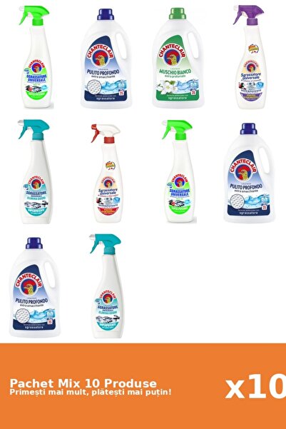 Chanteclair Set 10 Mix: 6 Degresant (AntiMiros, Lamaie, Lavanda, Marsilia), 4...