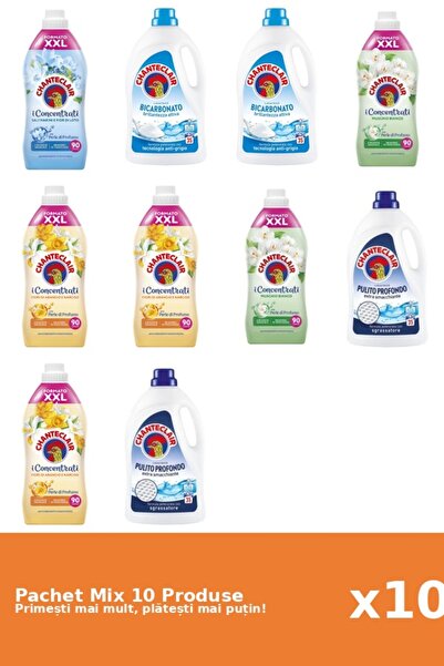 Chanteclair Set 10 Mix Chanteclair: 6 Balsam (Lotus, Mosc Alb, Portocale), 4 ...