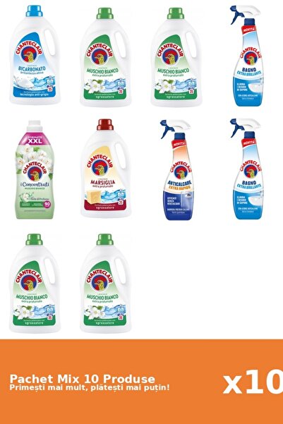 Chanteclair Set 10 Mix: 6 Det. (Bicar., Marsi., Mosc .), 3 AntiC. (Rapid, Str...