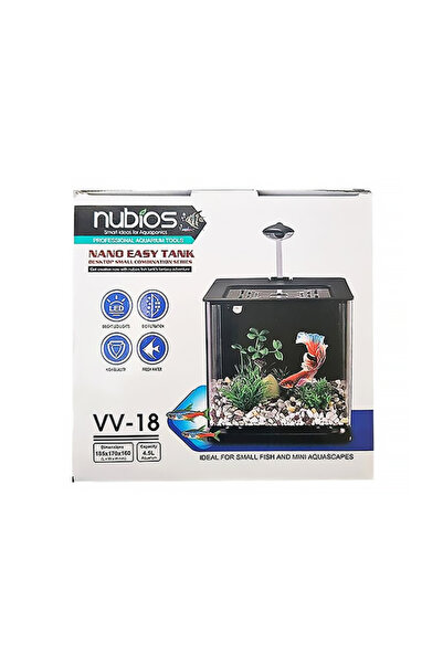 Nubios خزان نانو سهل الاستخدام من إس بي تي آر إن إس 4.5 (220039) لتر أسود