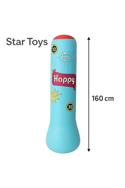 STAR TOYS كيس ملاكمة قابل للنفخ للأطفال – مقاس 160 سم –