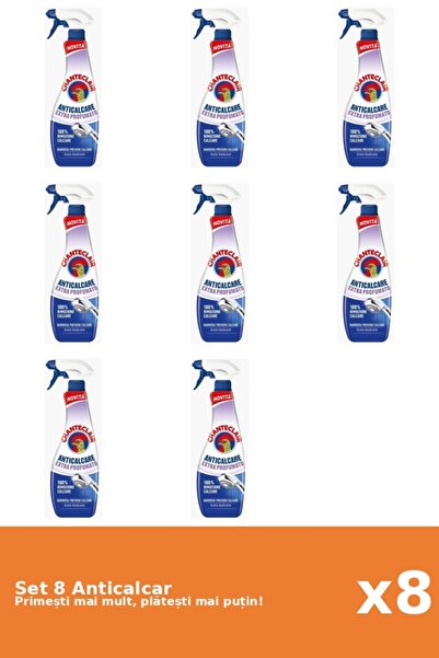 Chanteclair Set of 8 Scented Anti-limescale, 625 ml