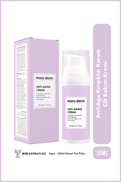 MARU Anti-age Kırışıklık Karşıtı Cilt Bakım Kremi | Bakır Peptit Komplexi | 50 ML