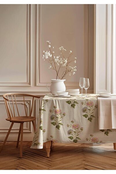 Markaev Soft Flora Cotton Tablecloth Msaort0045
