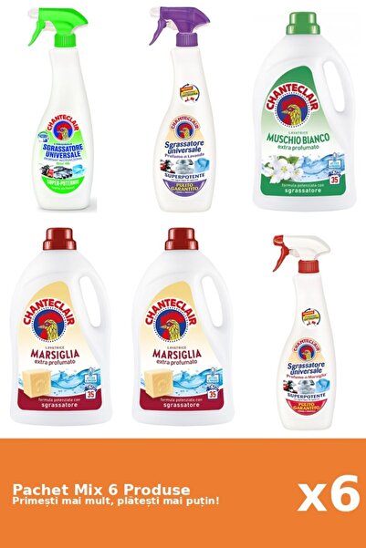 Chanteclair Set 6 Mix Chanteclair: 3 Degresant (Lamaie, Marsilia, Mosc Alb), ...
