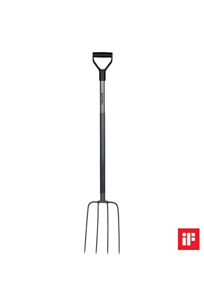 FiSKARS Furca pentru compost Ergonomic, 1370 mm, 1870 g