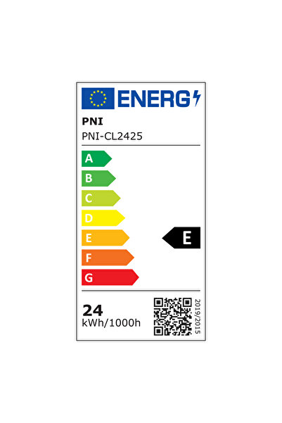 PNI LED ceiling lamp D-Light CL2425 24W, round 29 cm, 4200K