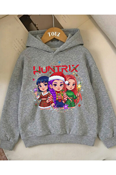 Touz Moda Christmas Young Kpop Demon Hunters 3-Thread Thick Sweet Hoodie