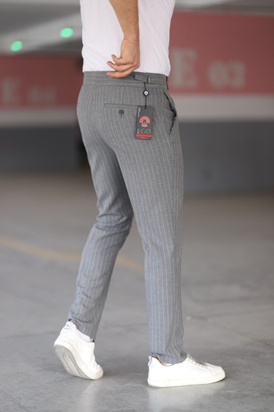Ego Italian Cut Buckle Classic Trousers
