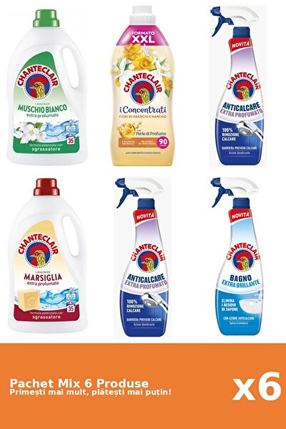 Chanteclair Set 6 Mix: 2 Det. (Marsi., Mosc .), 1 Bals. (Porto.), 3 AntiC. (P...