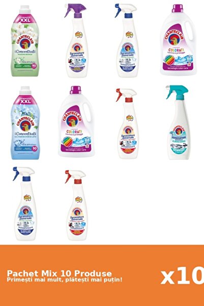 Chanteclair Set 10 Mix: 2 Balsamuri (Lotus, Moscova), 6 Degree (Anti-Melcocin...