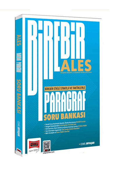 Yargı Yayınları 2026 ALES Birebir Serisi Paragraf Soru Bankası