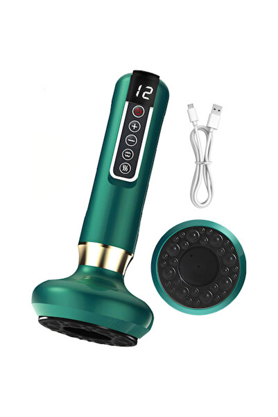 SokShop Electric massager for cellulite reduction, lymphatic drainage device with 12 modes and 4 settings, h