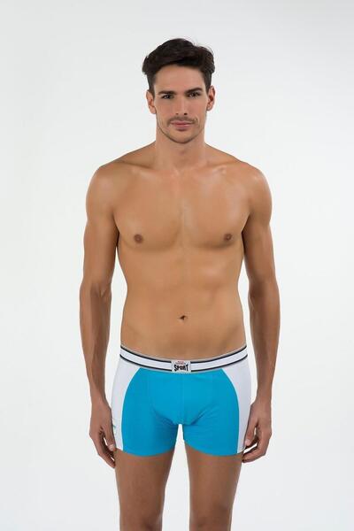 Sinem Çeyiz Kom Exte Cotton Combed Men's Sports Boxer