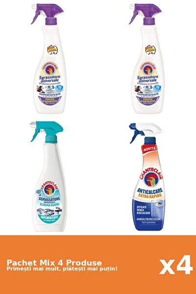 Chanteclair Set 4 Chanteclair Mix: 3 Degreaser (Anti-Odor, Lavender, White Mu...