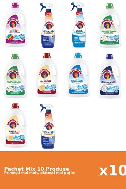 Chanteclair Set 10 Mix: 7 Det. (Bicar., Clasic, Color, Marsi., Mosc .), 3 Ant...