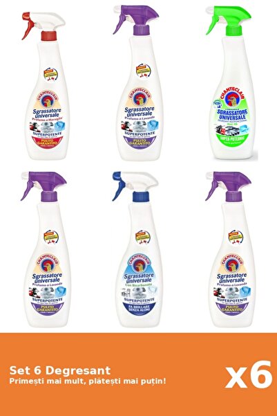 Chanteclair Set 6 Degresant Chanteclair: 1x Marsilia, 2x Lavanda, 1x Lamaie, ...