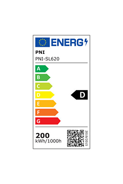 PNI Street lighting lamp SL620 200W, 24000lm, 6500K, 230V