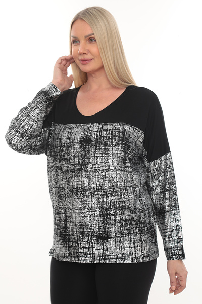 KRUVAZE Plus Size. Printed Robali