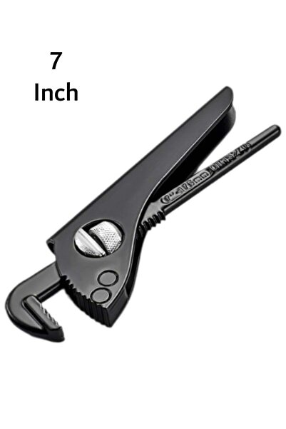 Plumber Bathware مفتاح أنابيب قابل للتعديل، مفتاح أنابيب، 175 مم/7 بوصة