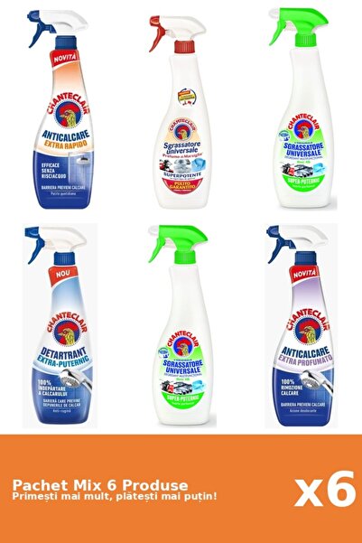 Chanteclair Set of 6 Chanteclair Mix: 3 Anti-limescale (Scented, Strong, Fast...